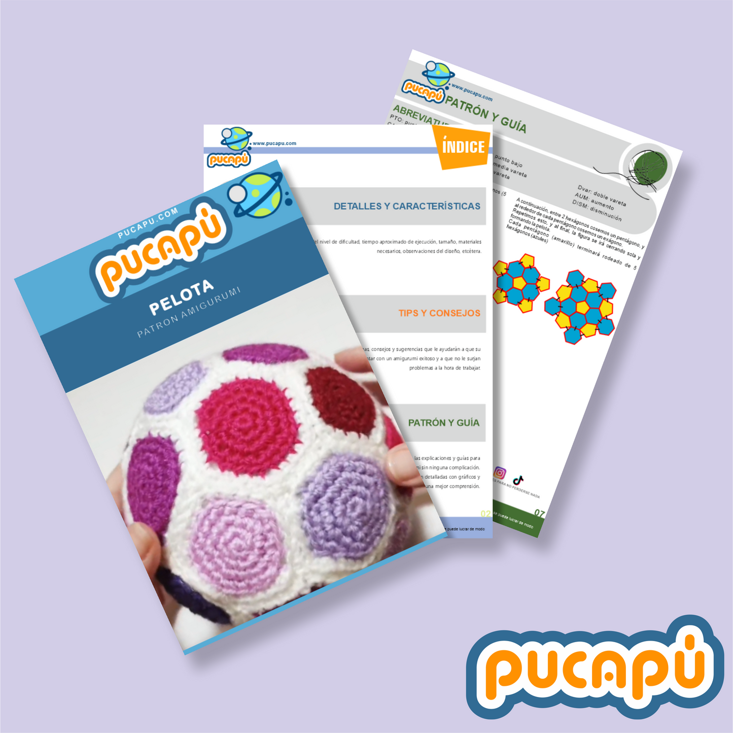 PELOTA - Patrón Amigurumi PDF