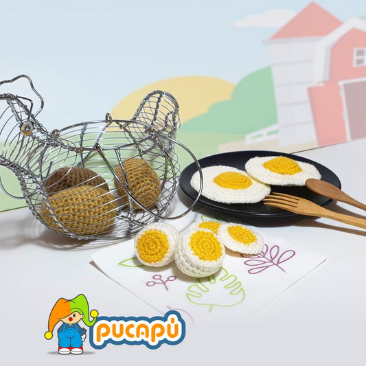 HUEVOS - Patrón Amigurumi PDF