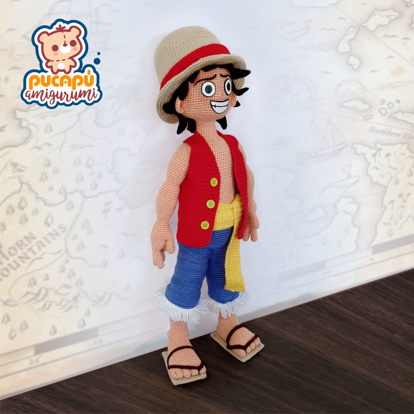 LUFFY - Patrón Amigurumi PDF