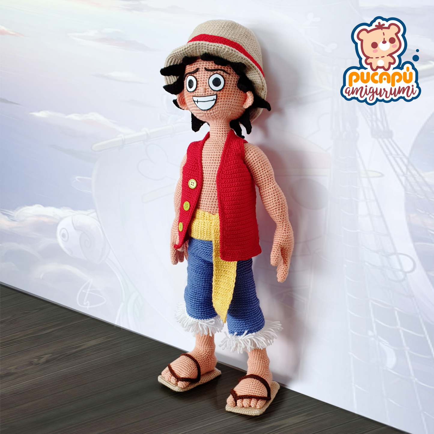 LUFFY - Patrón Amigurumi PDF