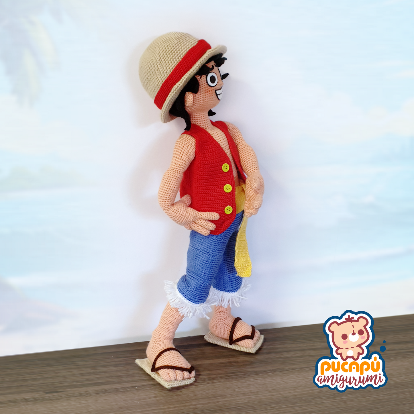 LUFFY - Patrón Amigurumi PDF