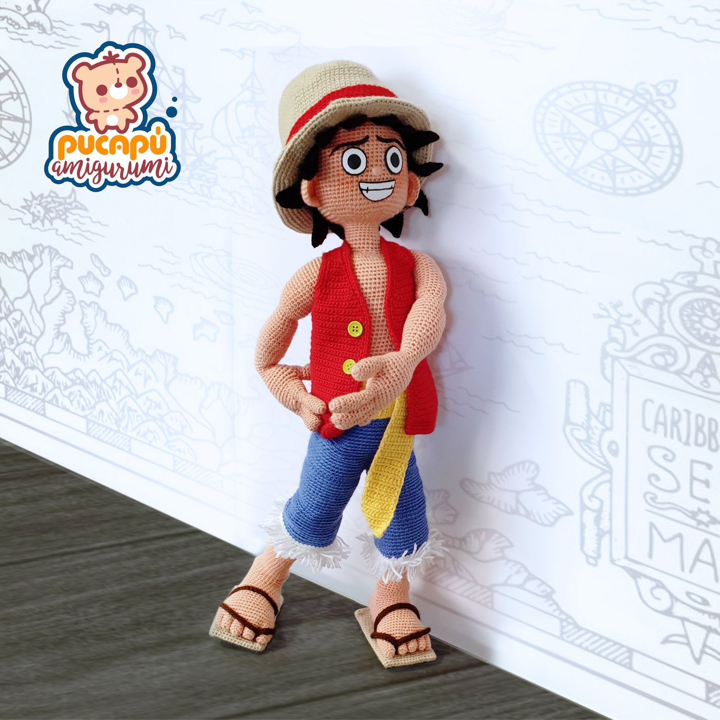 LUFFY - Patrón Amigurumi PDF