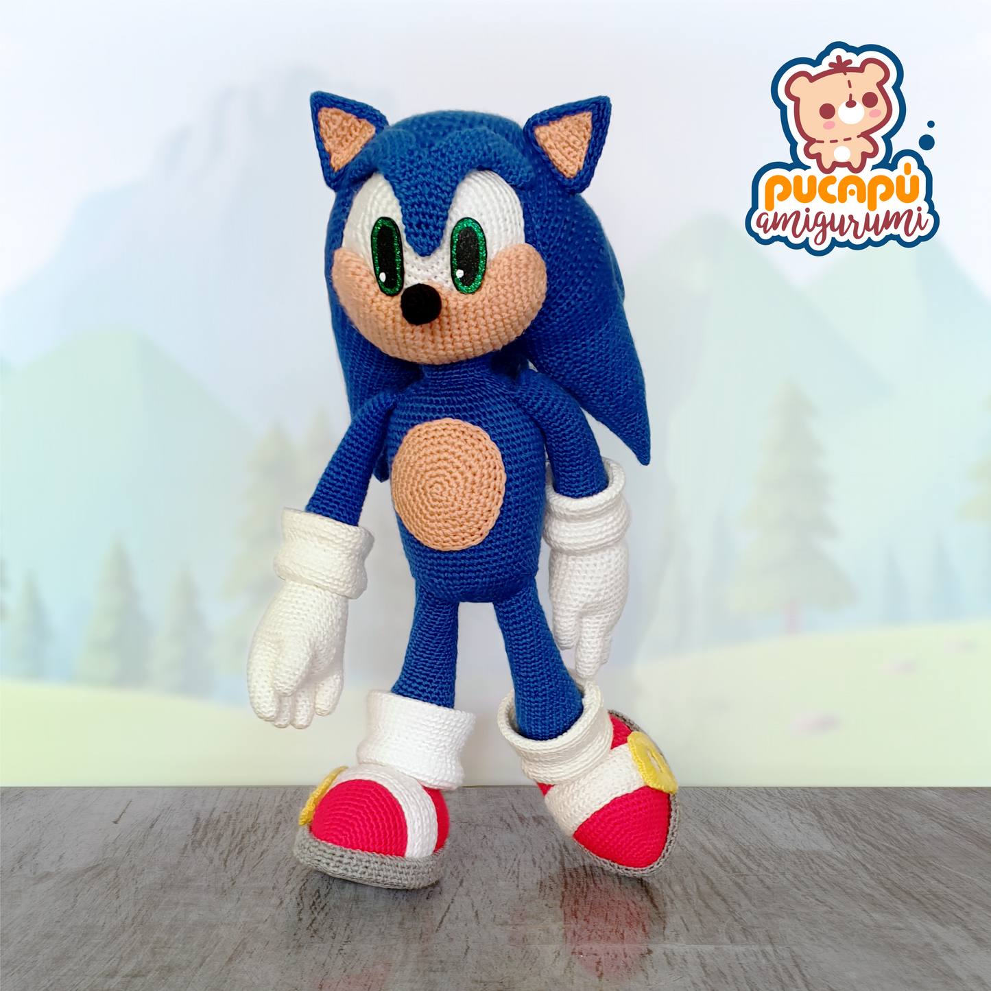 SONIC - Patrón Amigurumi PDF