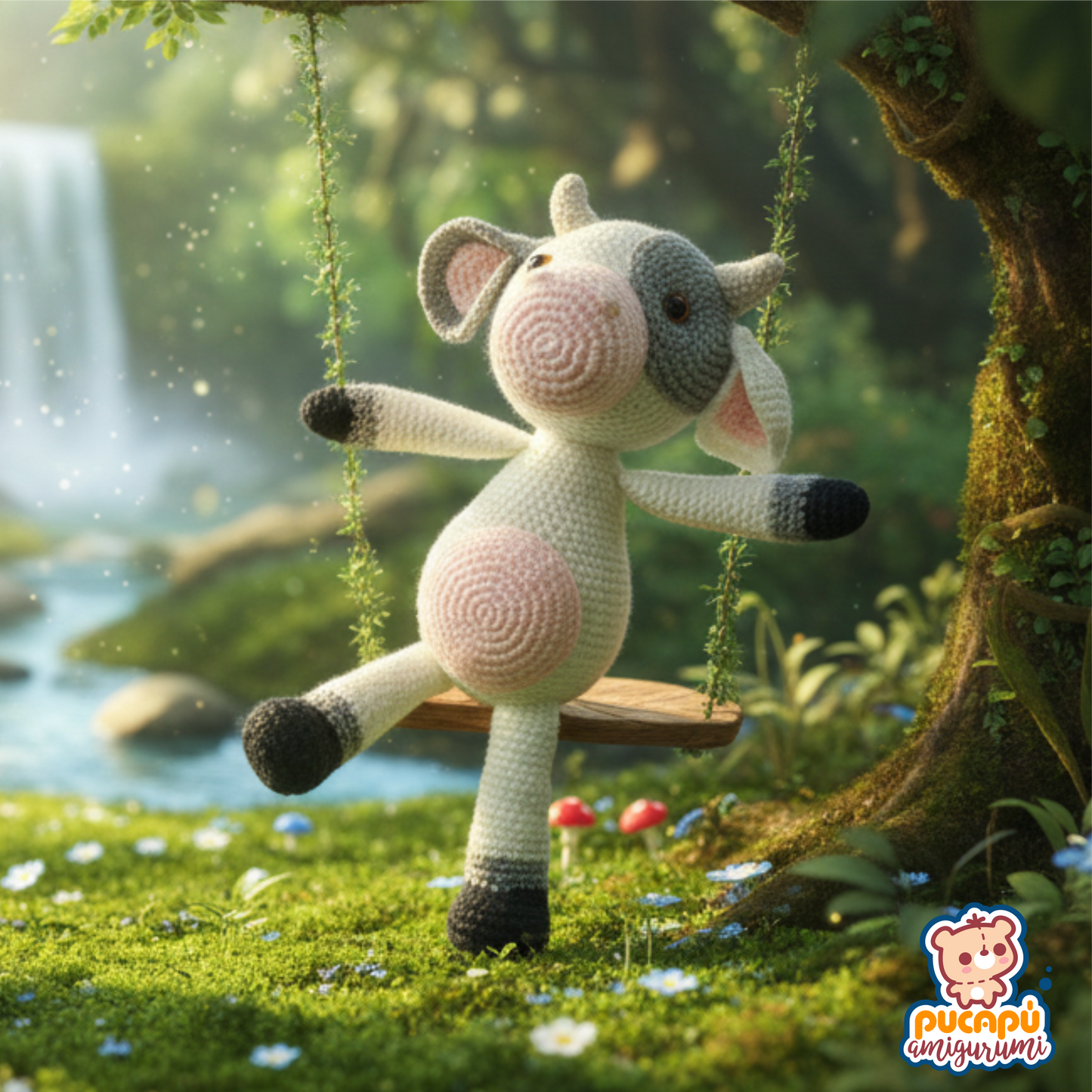 VACA LOLA - Patrón Amigurumi PDF