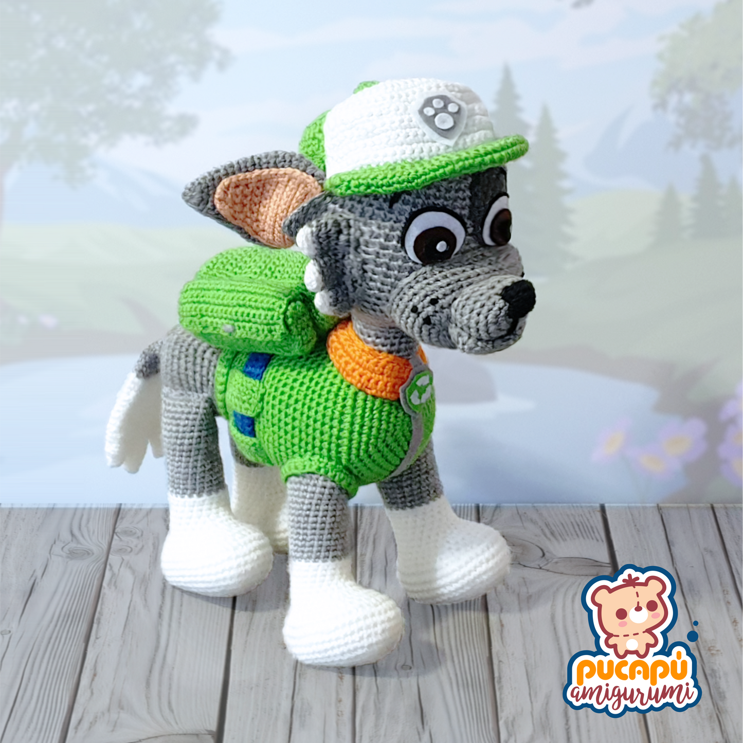 ROCKY - Patrón Amigurumi PDF