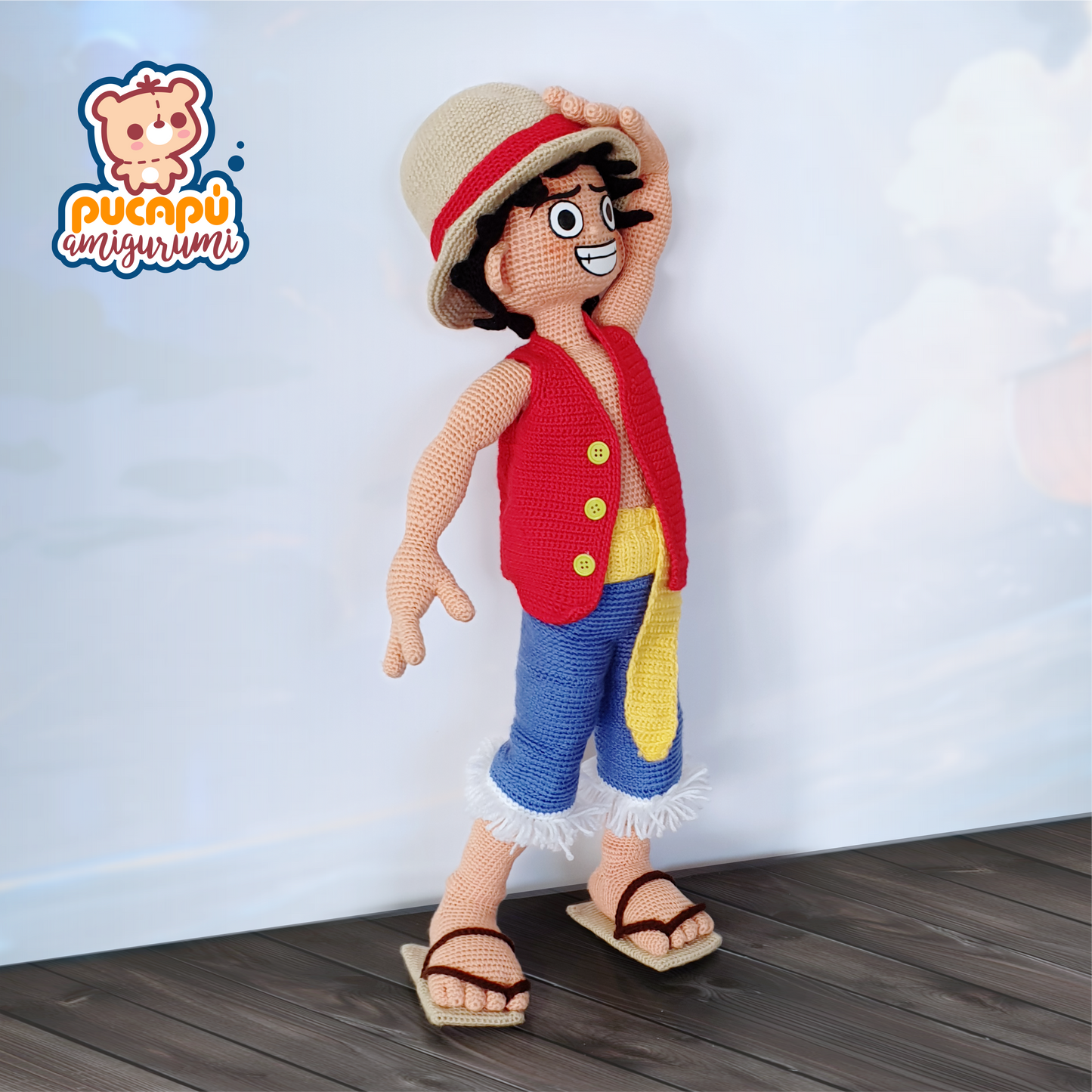 LUFFY - Patrón Amigurumi PDF