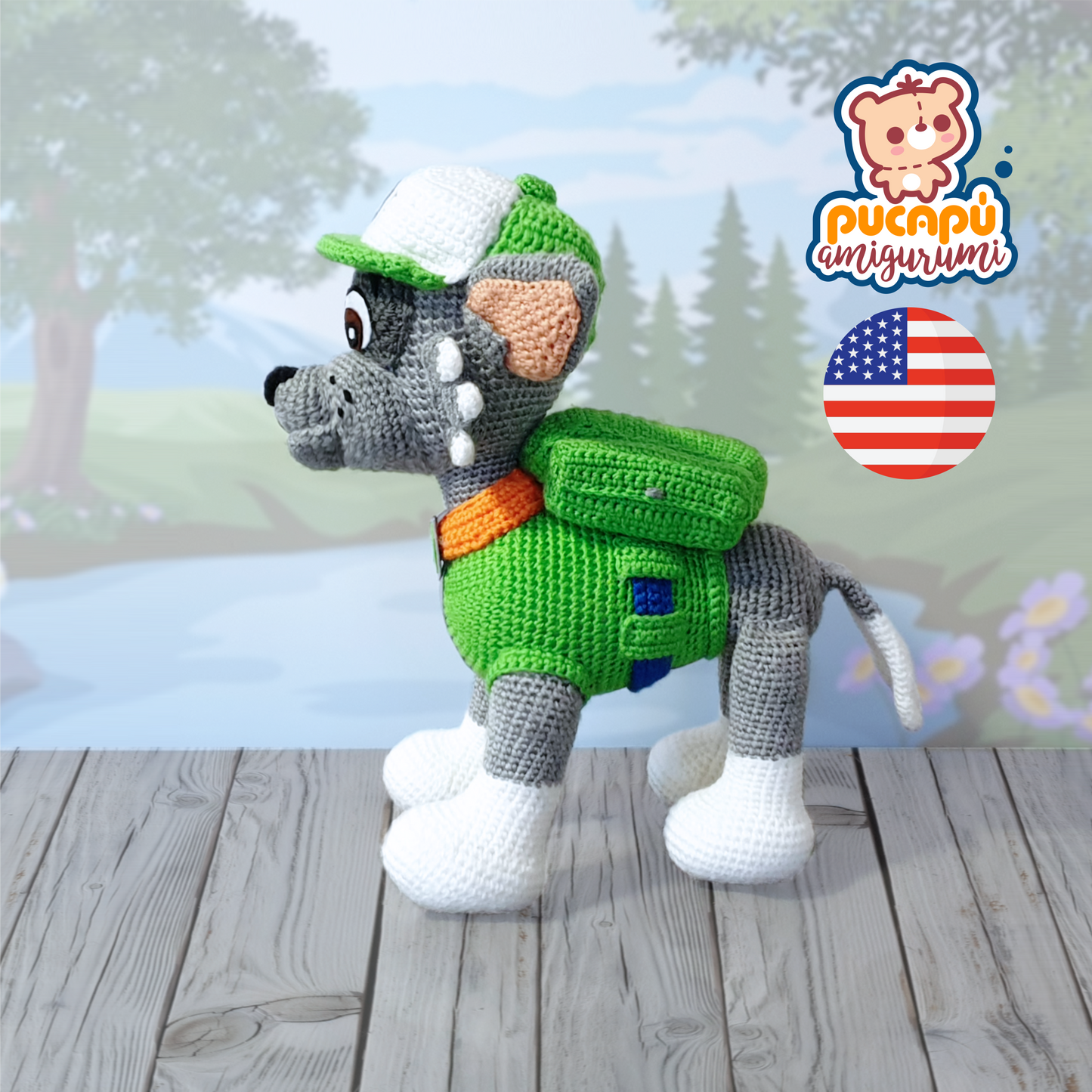 ROCKY - Patrón Amigurumi PDF