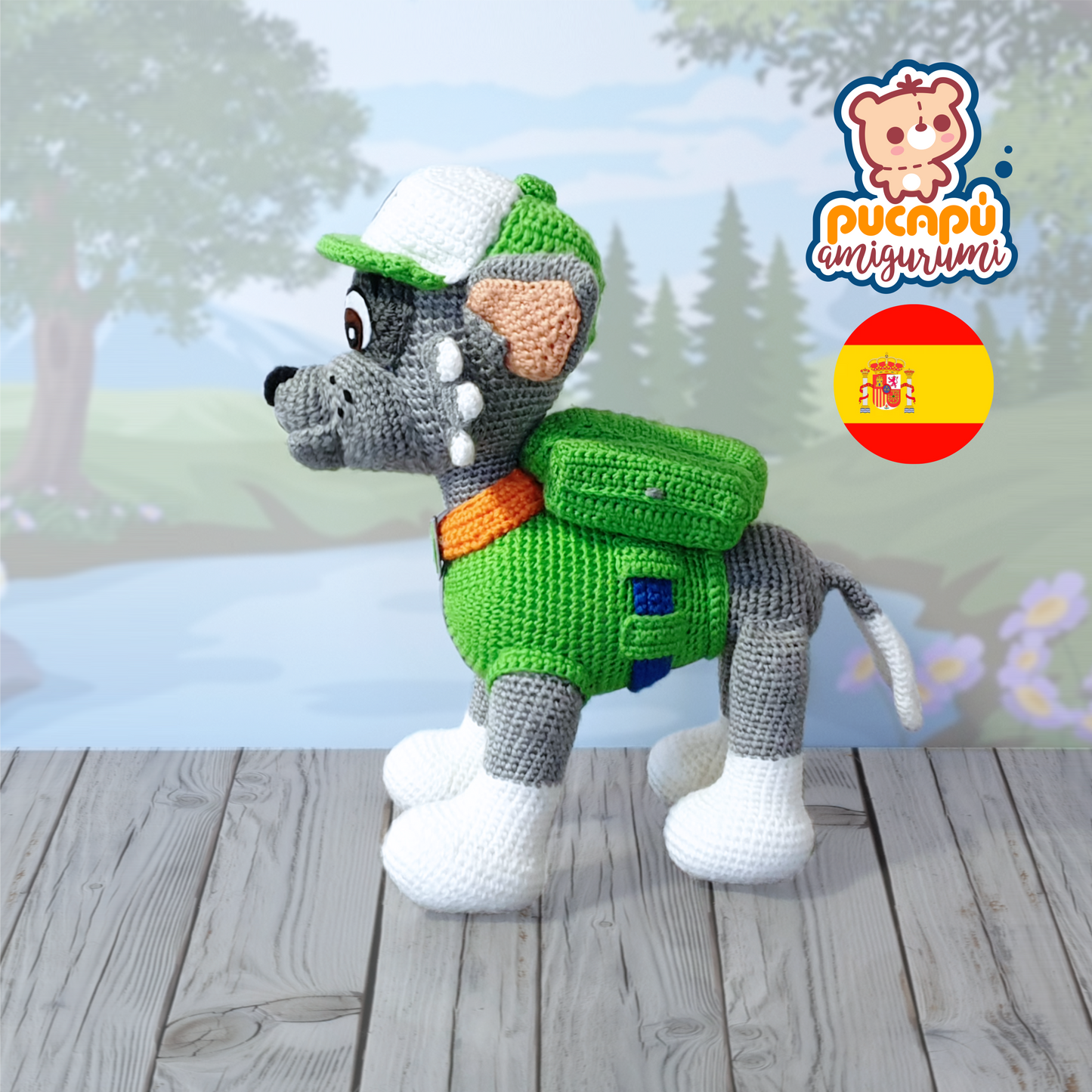 ROCKY - Patrón Amigurumi PDF