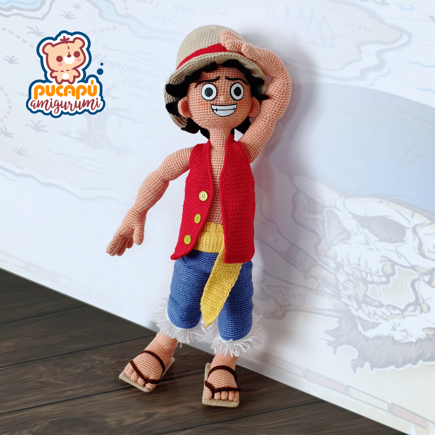 LUFFY - Patrón Amigurumi PDF