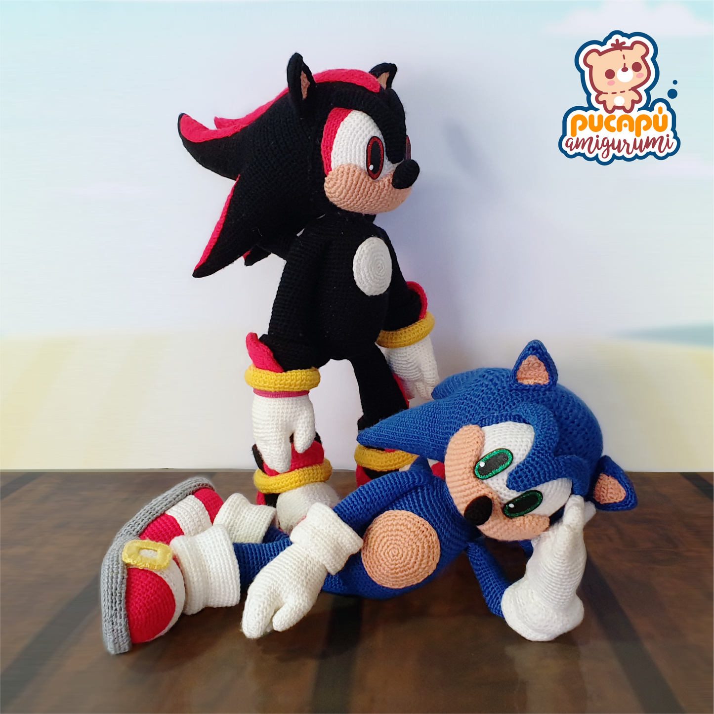 SONIC Y SHADOW - Patrón Amigurumi PDF