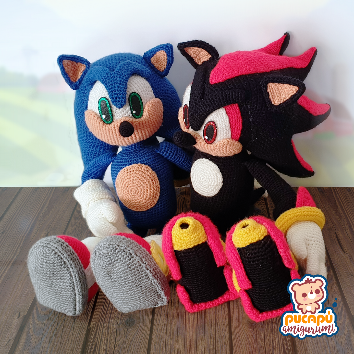 SONIC Y SHADOW - Patrón Amigurumi PDF
