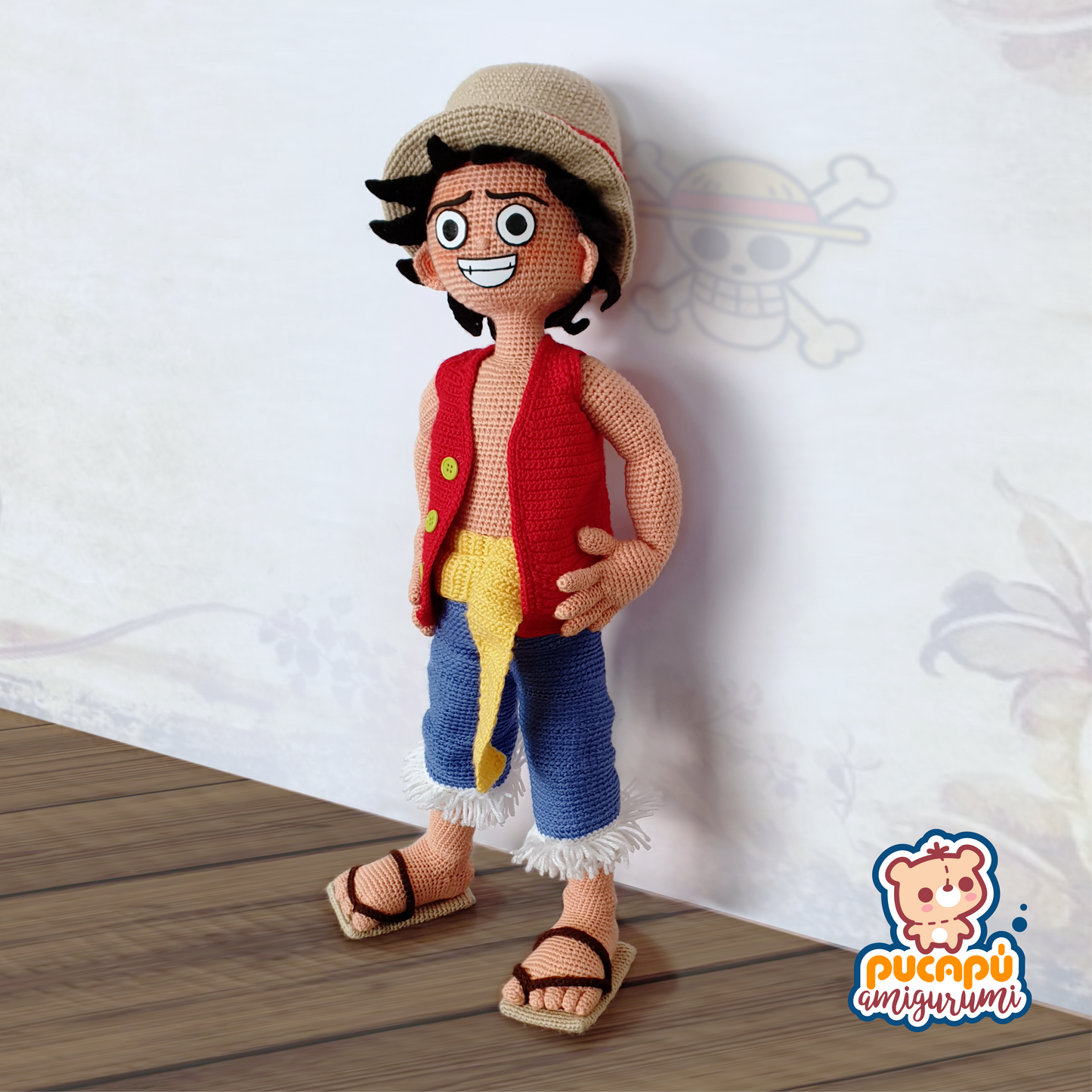 LUFFY - Patrón Amigurumi PDF