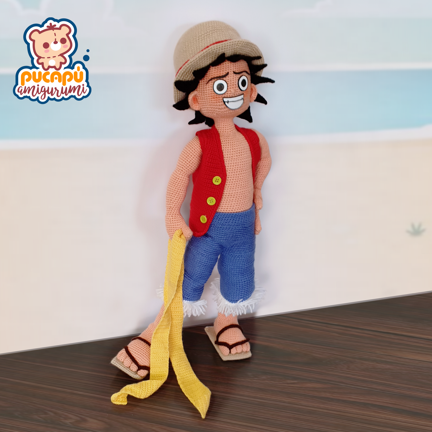 LUFFY - Patrón Amigurumi PDF