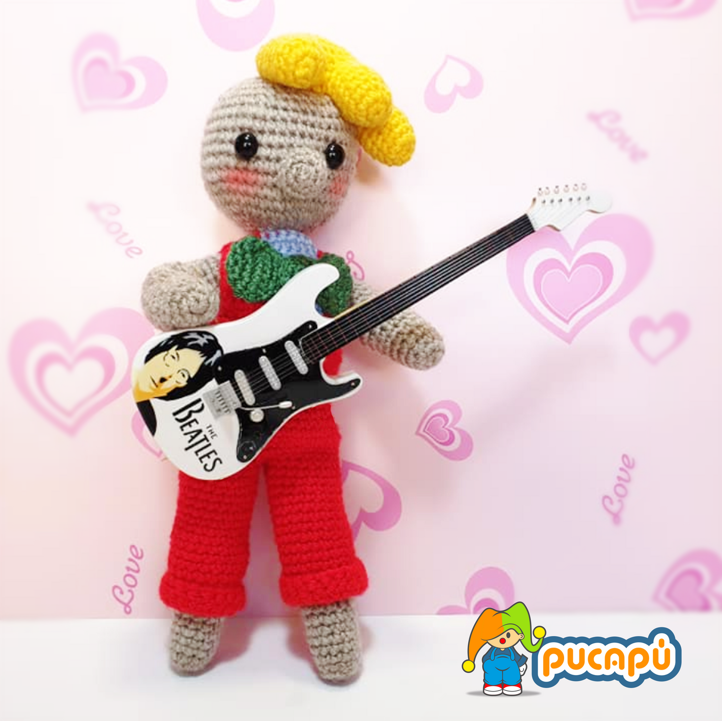 MUÑECO DE CARTÓN - Patrón Amigurumi PDF