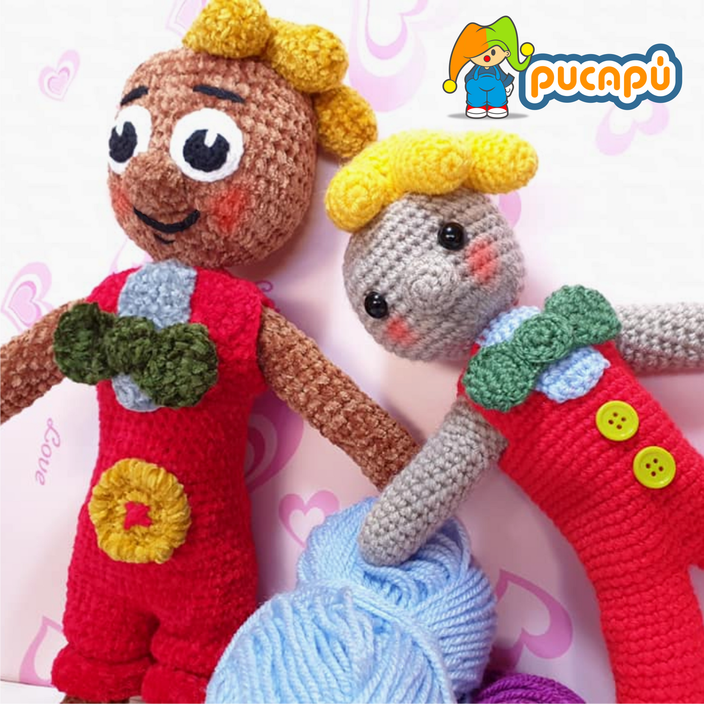 MUÑECO DE CARTÓN - Patrón Amigurumi PDF