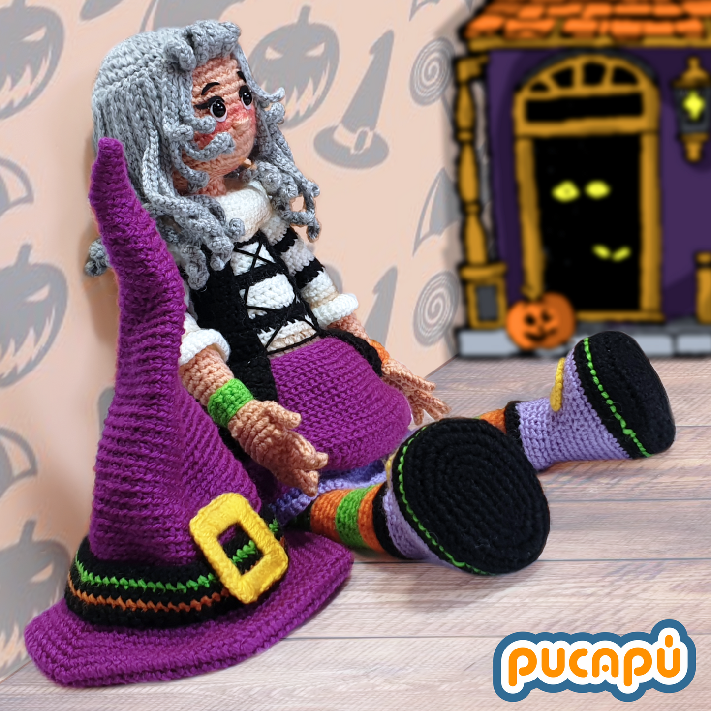 BRUJITA ALEJANDRA - Patrón Amigurumi PDF