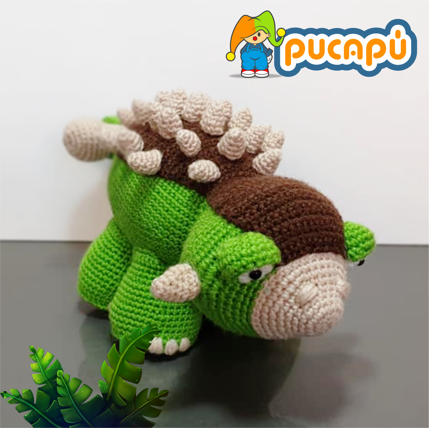 ANQUILOSAURIO - Patrón Amigurumi PDF