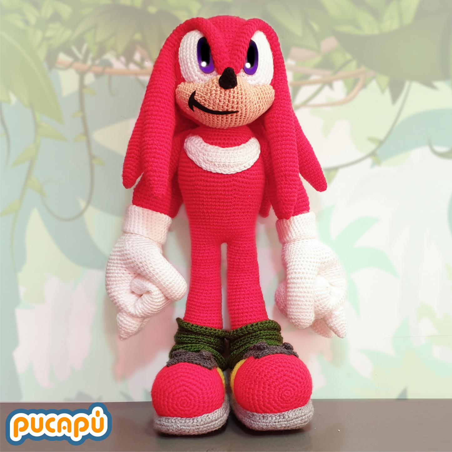 KNUCKLES - Patrón Amigurumi PDF