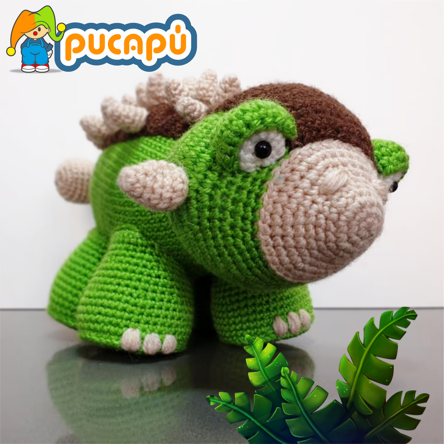 ANQUILOSAURIO - Patrón Amigurumi PDF
