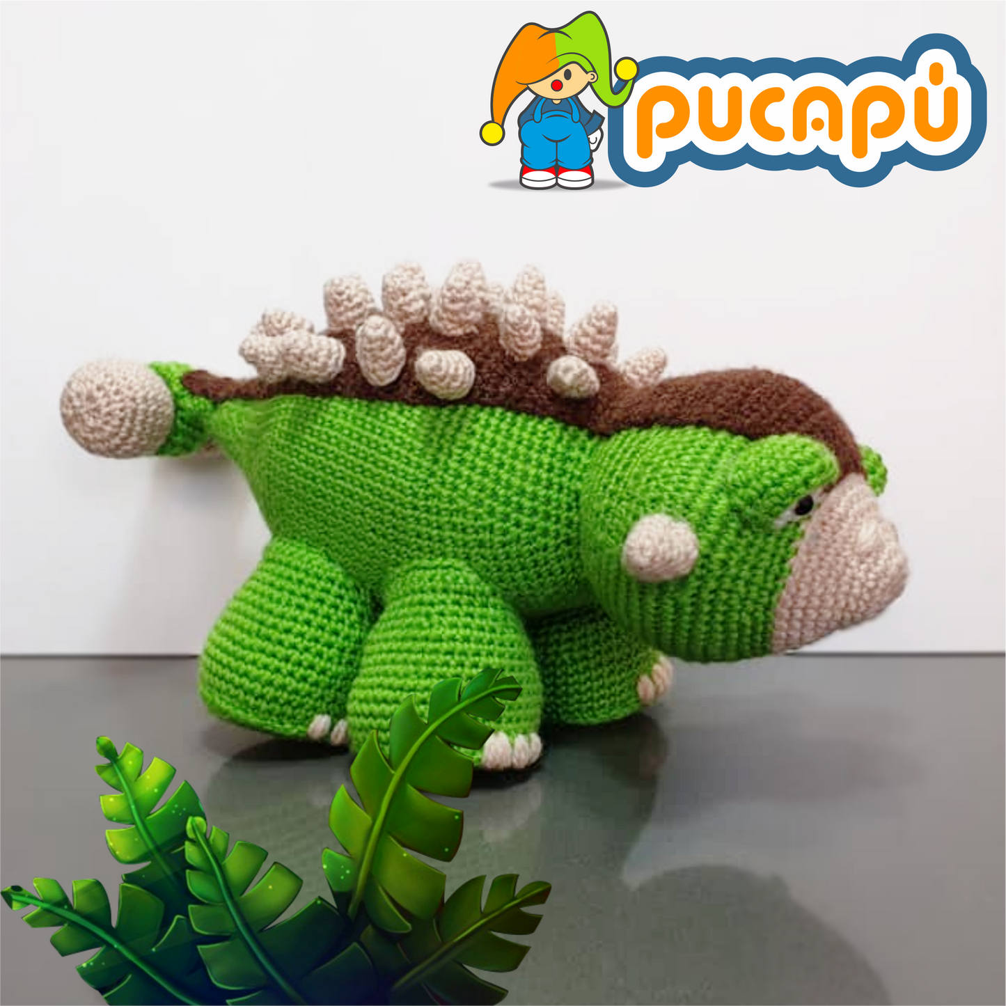 ANQUILOSAURIO - Patrón Amigurumi PDF