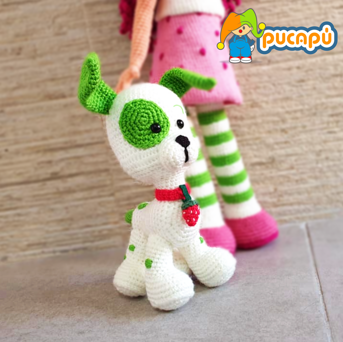 ROSITA FRESITA, FRUTILLITA, STRAWBERRY SHORTCAKE - Patrón Amigurumi PDF