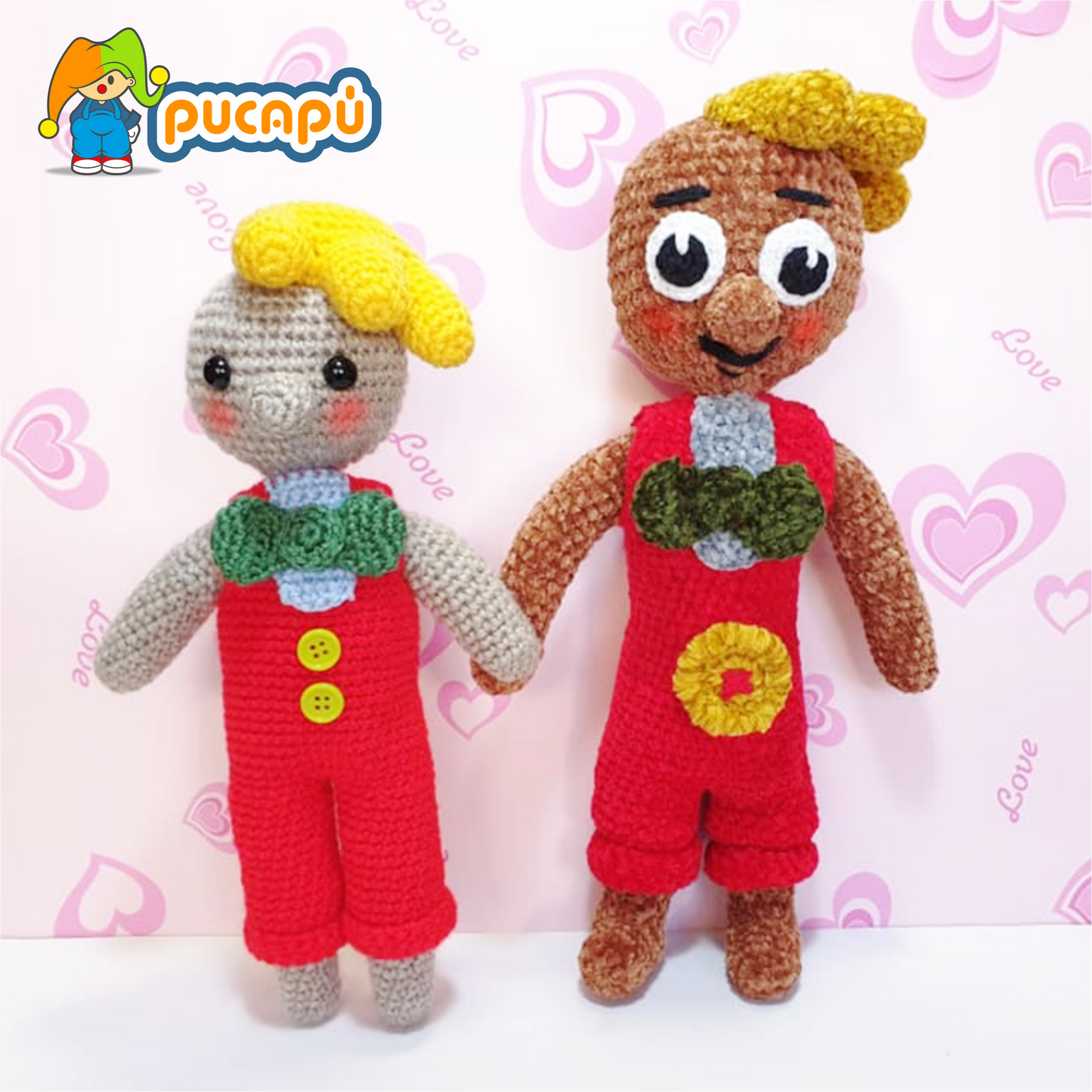 MUÑECO DE CARTÓN - Patrón Amigurumi PDF