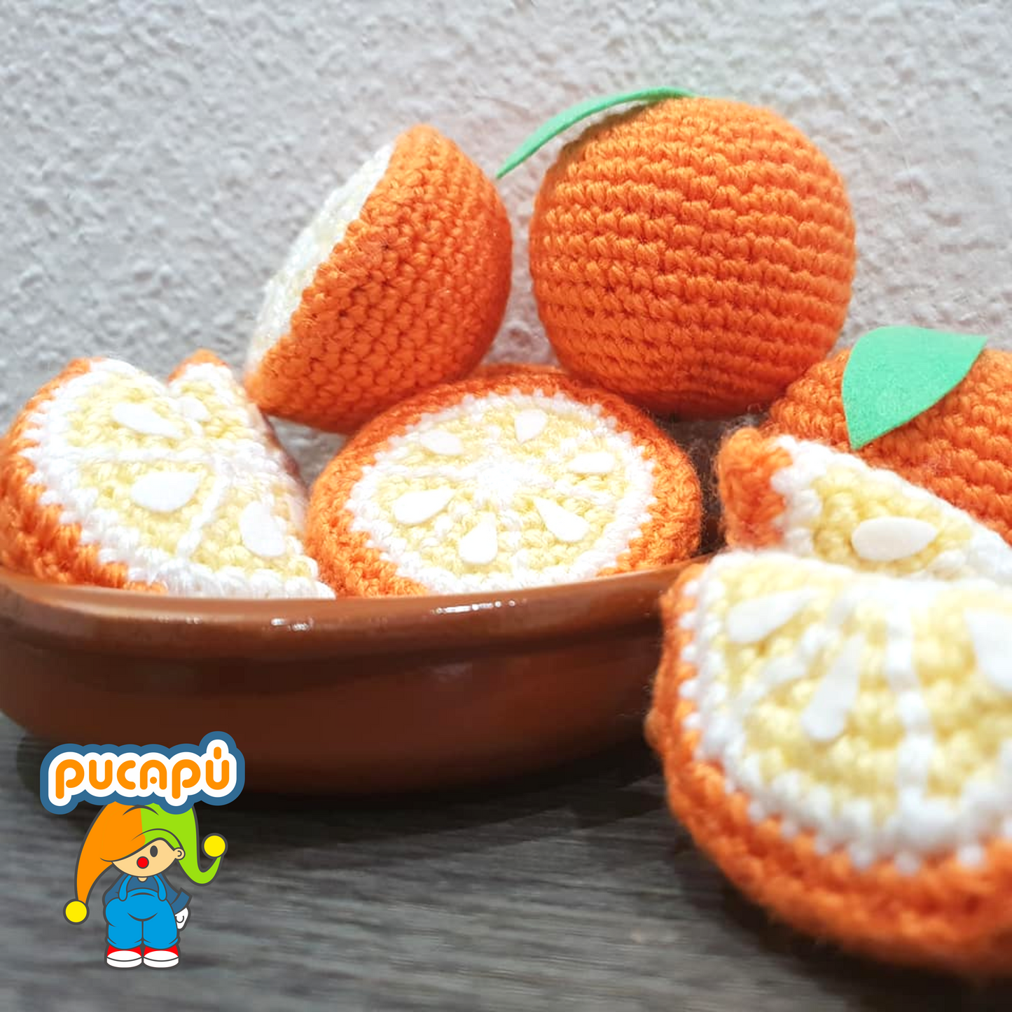 NARANJAS - Patrón Amigurumi PDF