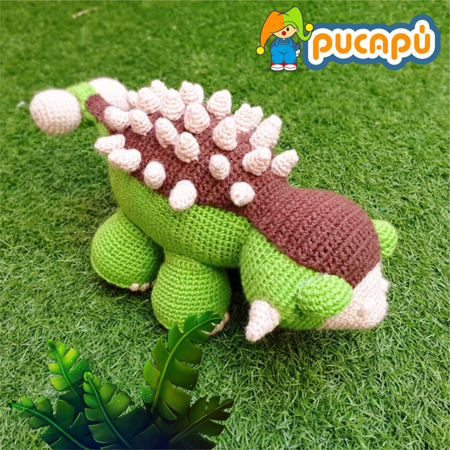 ANQUILOSAURIO - Patrón Amigurumi PDF