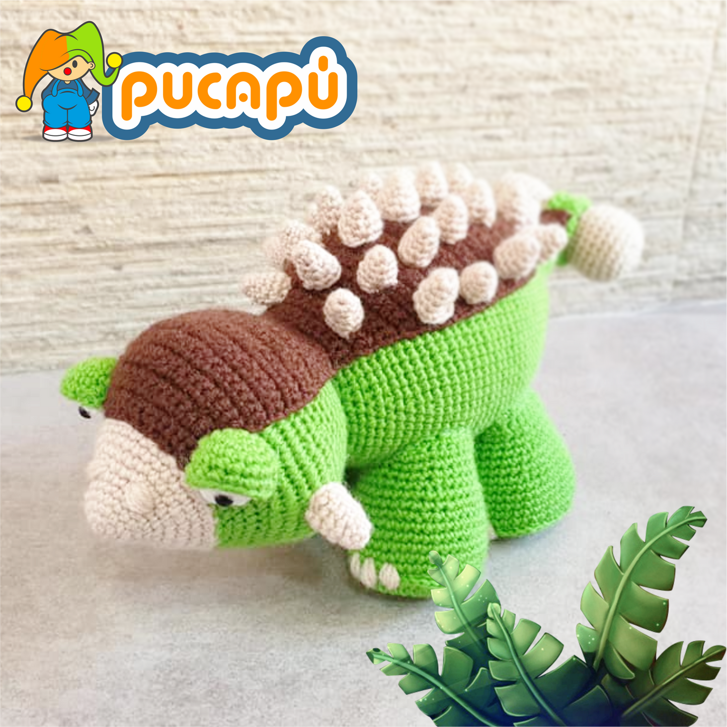 ANQUILOSAURIO - Patrón Amigurumi PDF