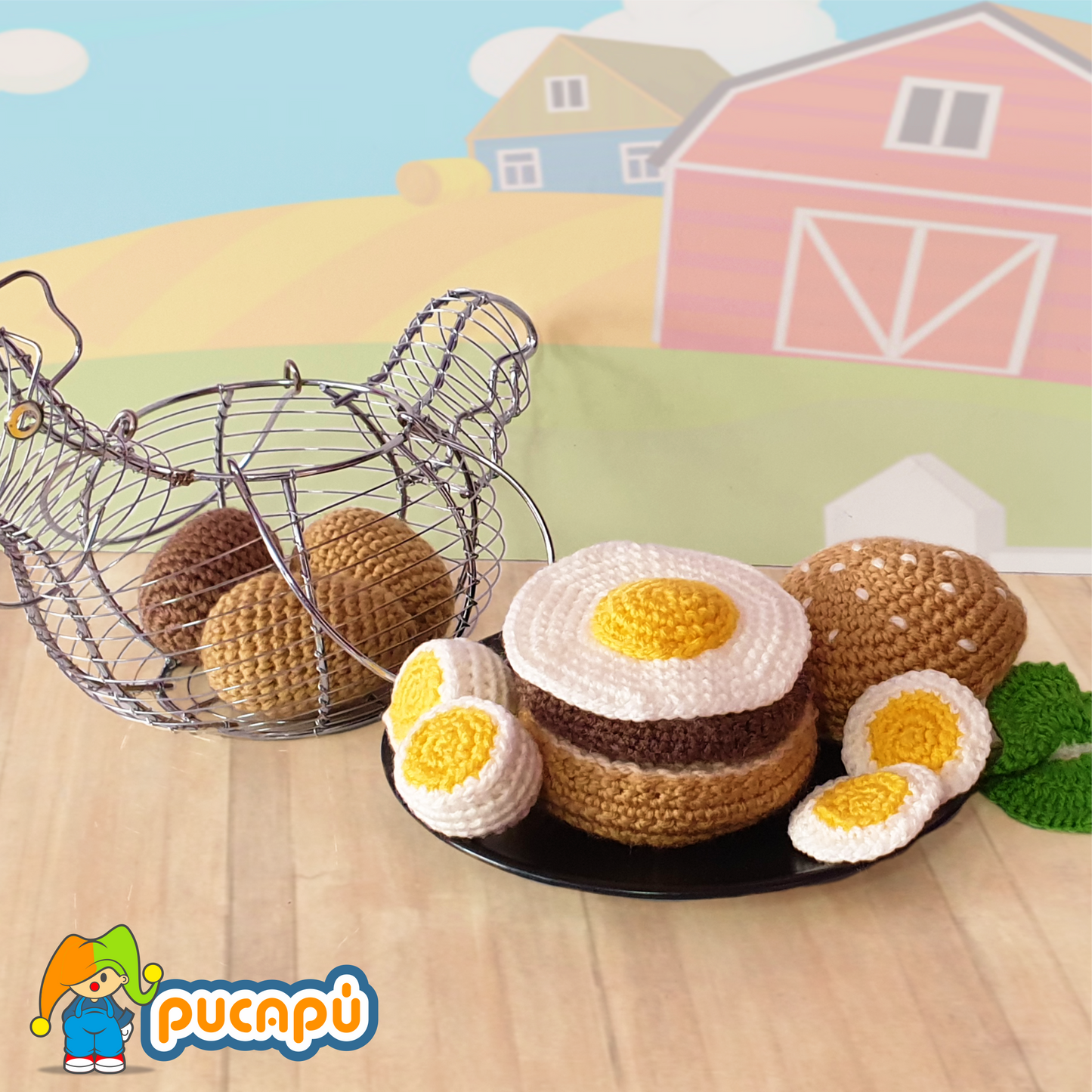 HUEVOS - Patrón Amigurumi PDF