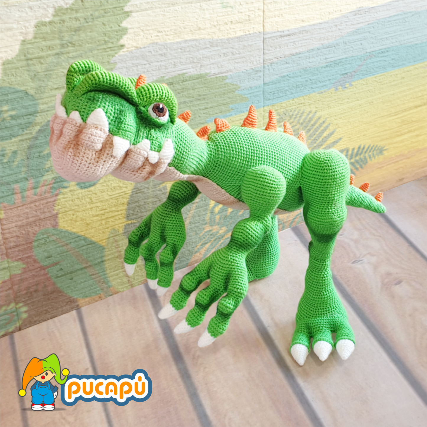 GIGANTOSAURUS - Patrón Amigurumi PDF