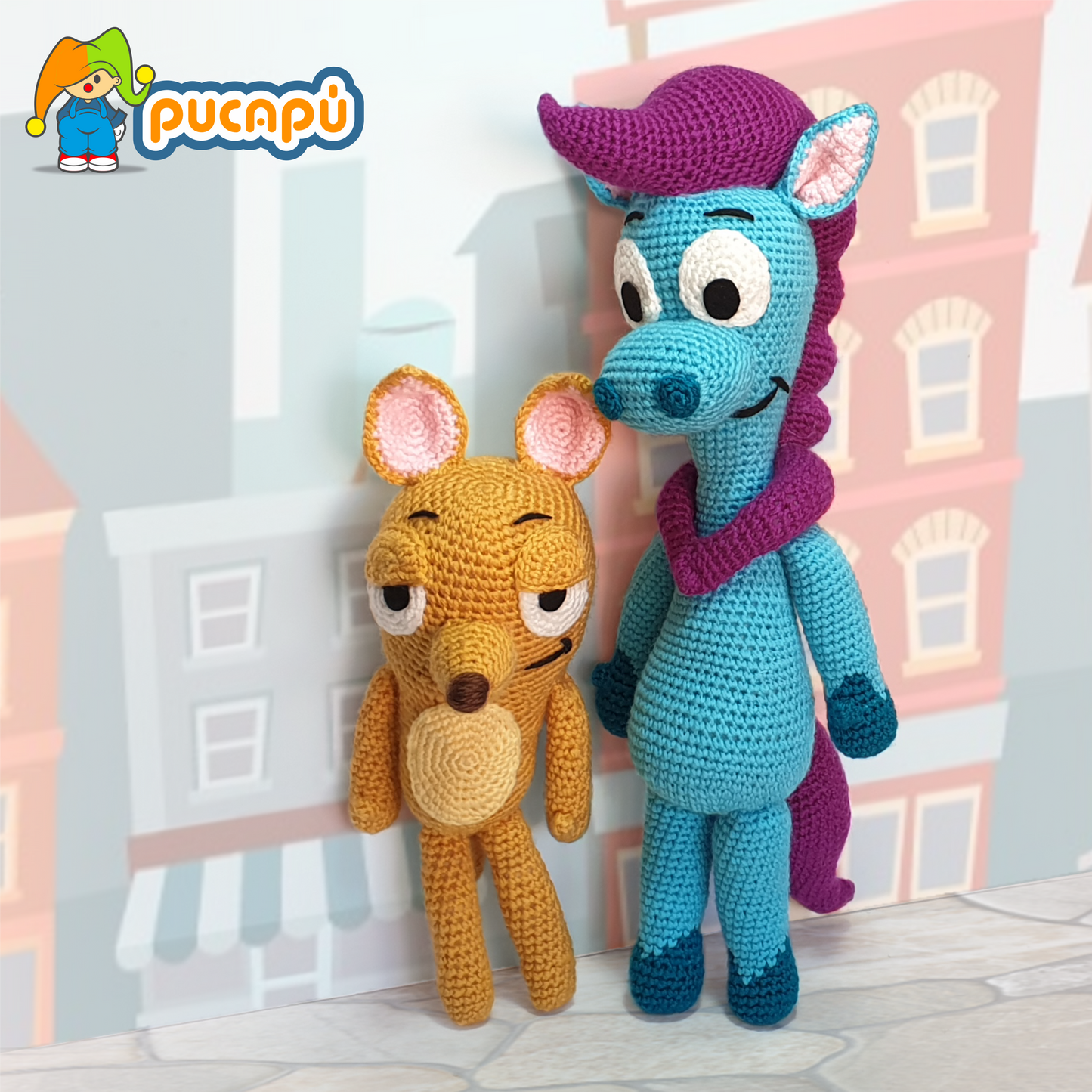 DOG Y PONY - Patrón Amigurumi PDF