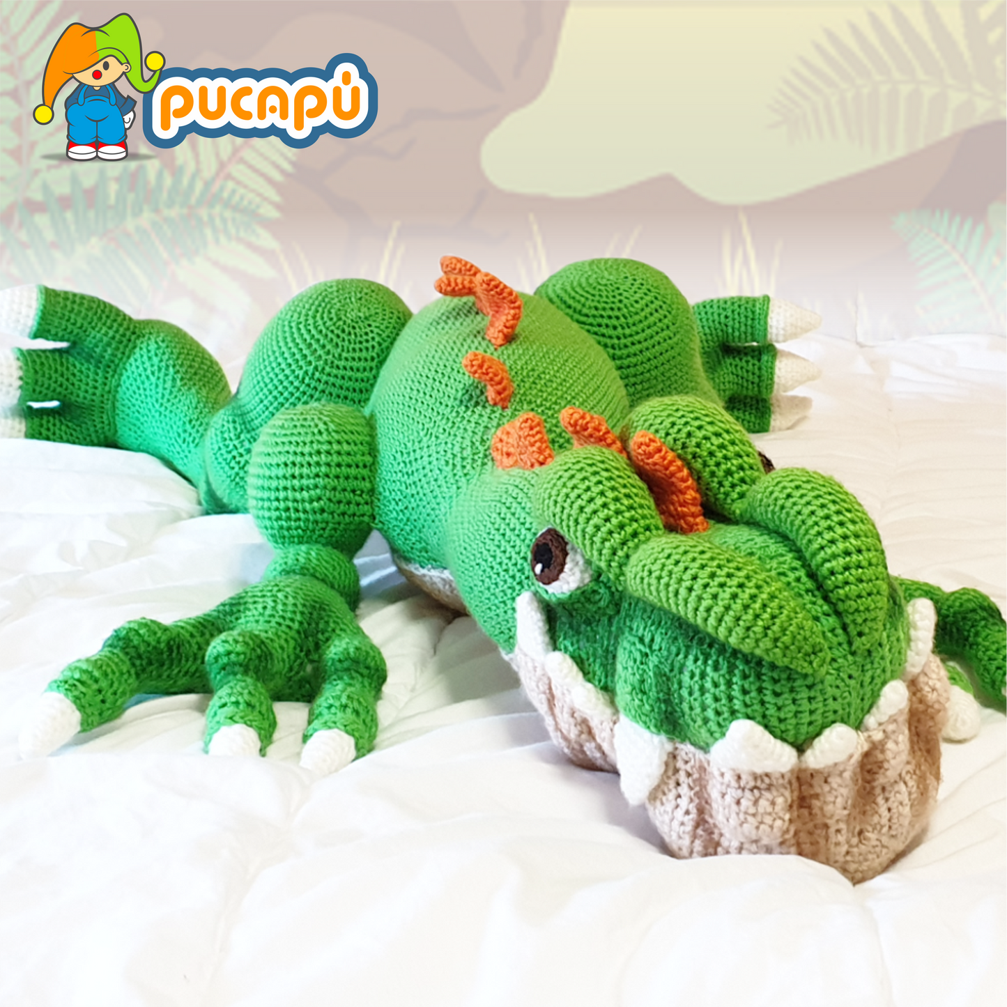 GIGANTOSAURUS - Patrón Amigurumi PDF