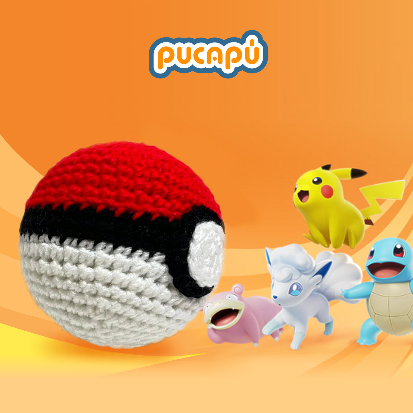 POKEBALL, POKEBOLA  - Patrón Amigurumi PDF