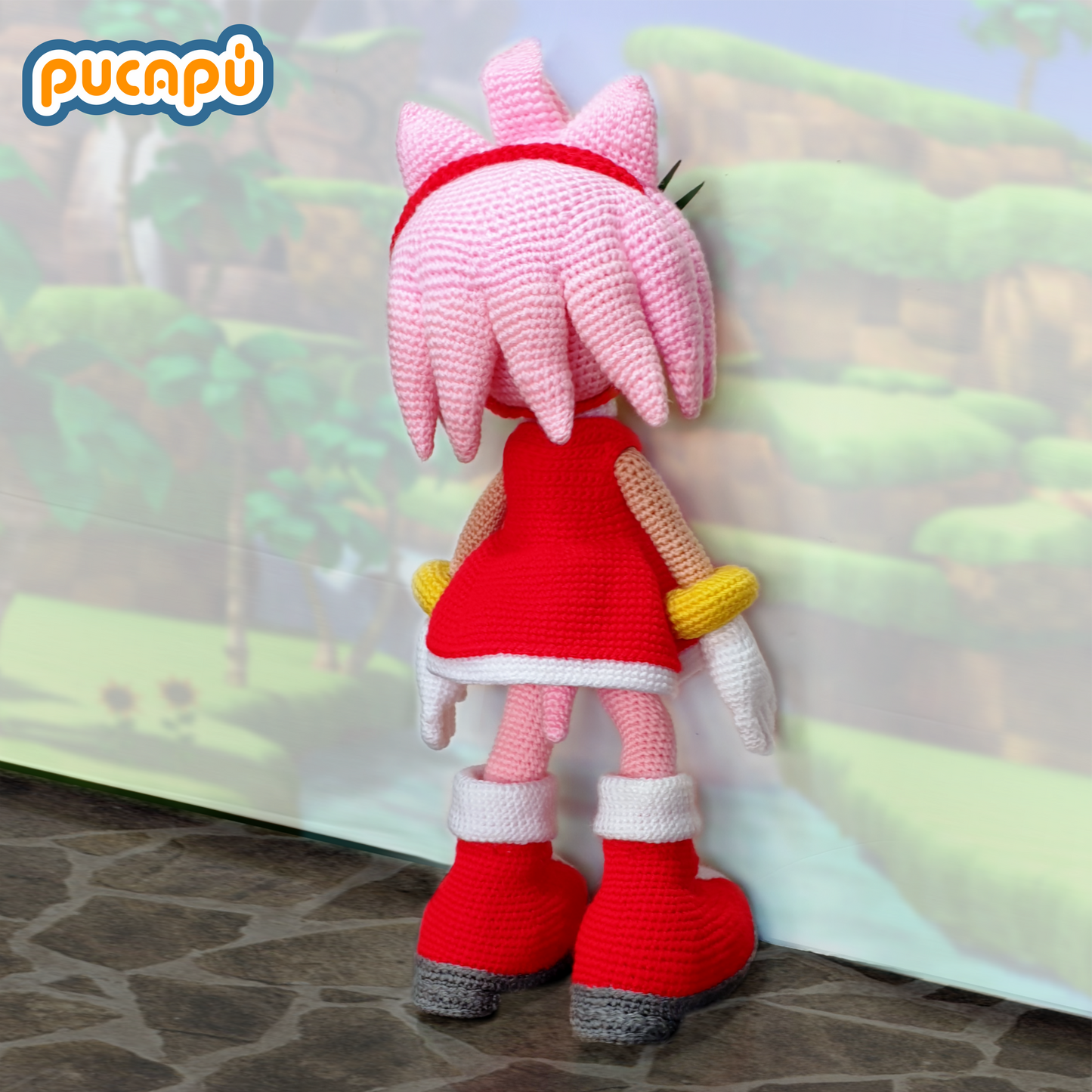 AMY ROSE - Patrón Amigurumi PDF