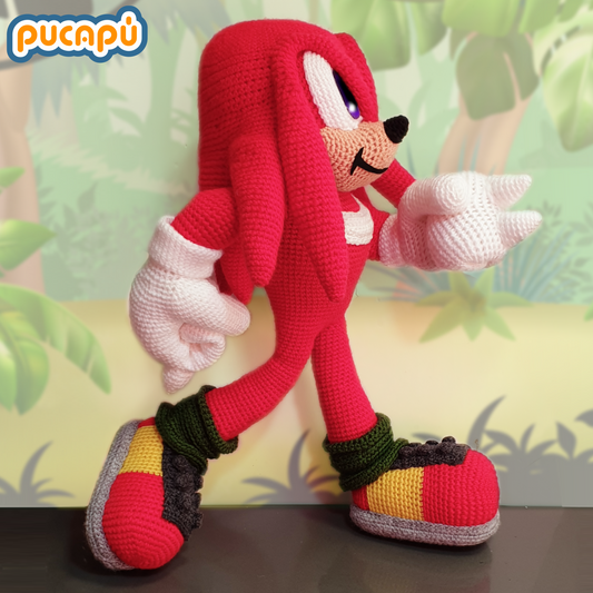 KNUCKLES - Patrón Amigurumi PDF