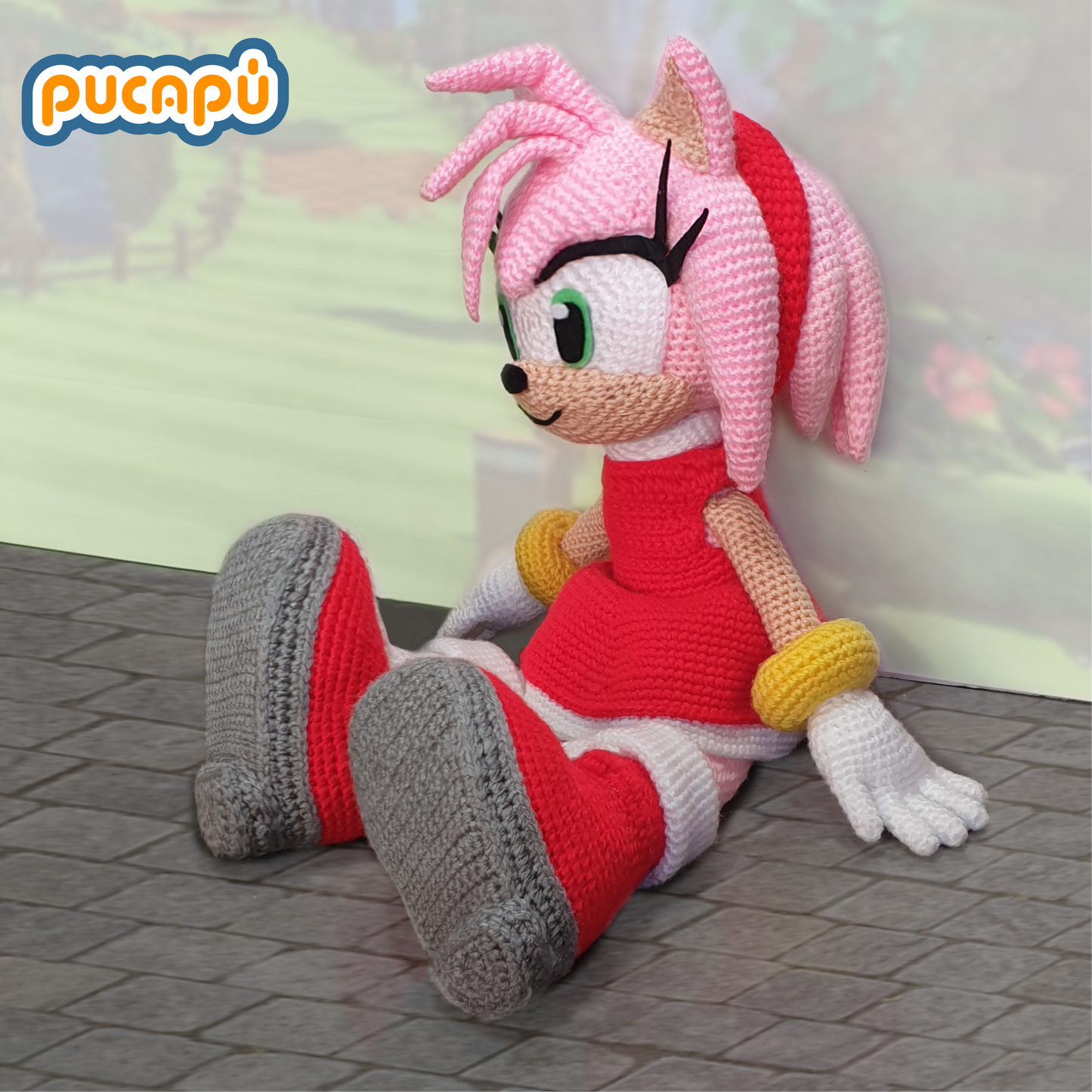 AMY ROSE - Patrón Amigurumi PDF