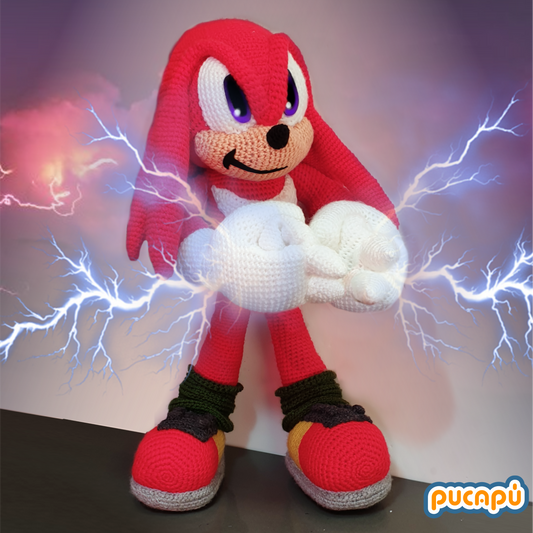 KNUCKLES - Patrón Amigurumi PDF