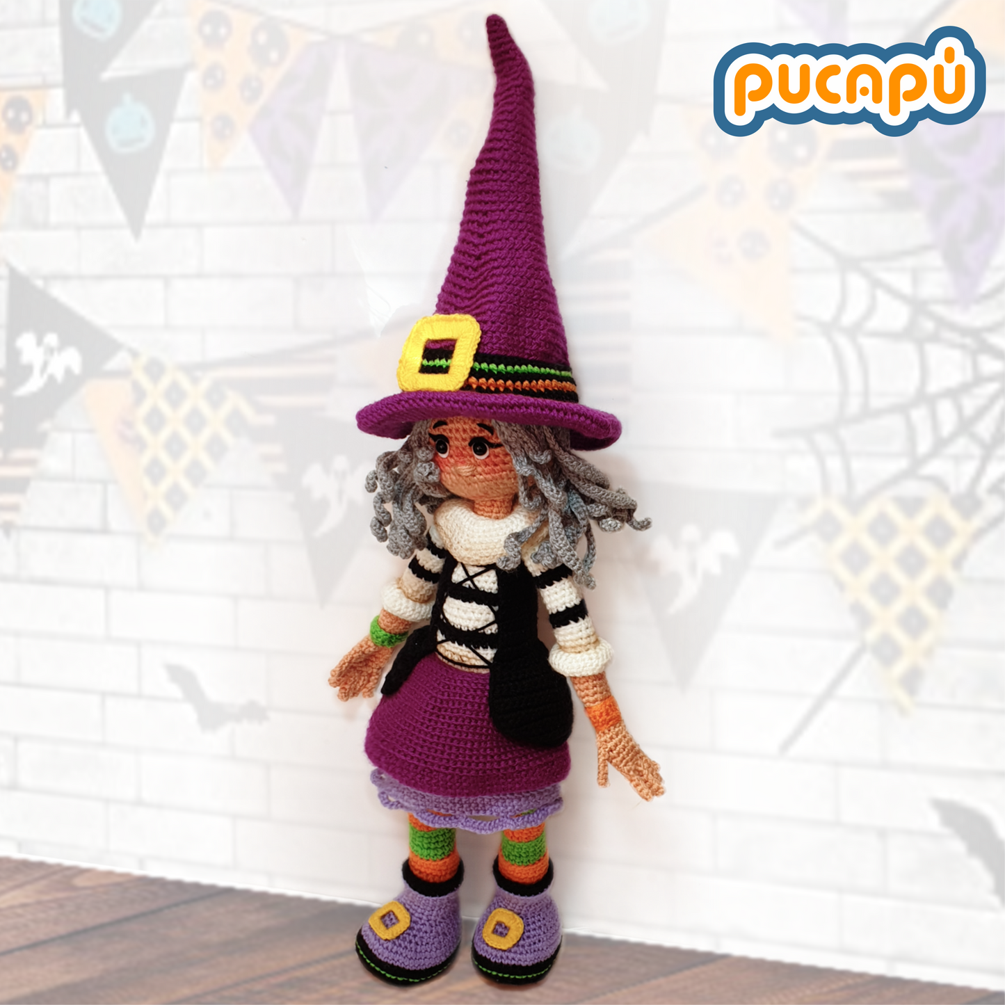 BRUJITA ALEJANDRA - Patrón Amigurumi PDF